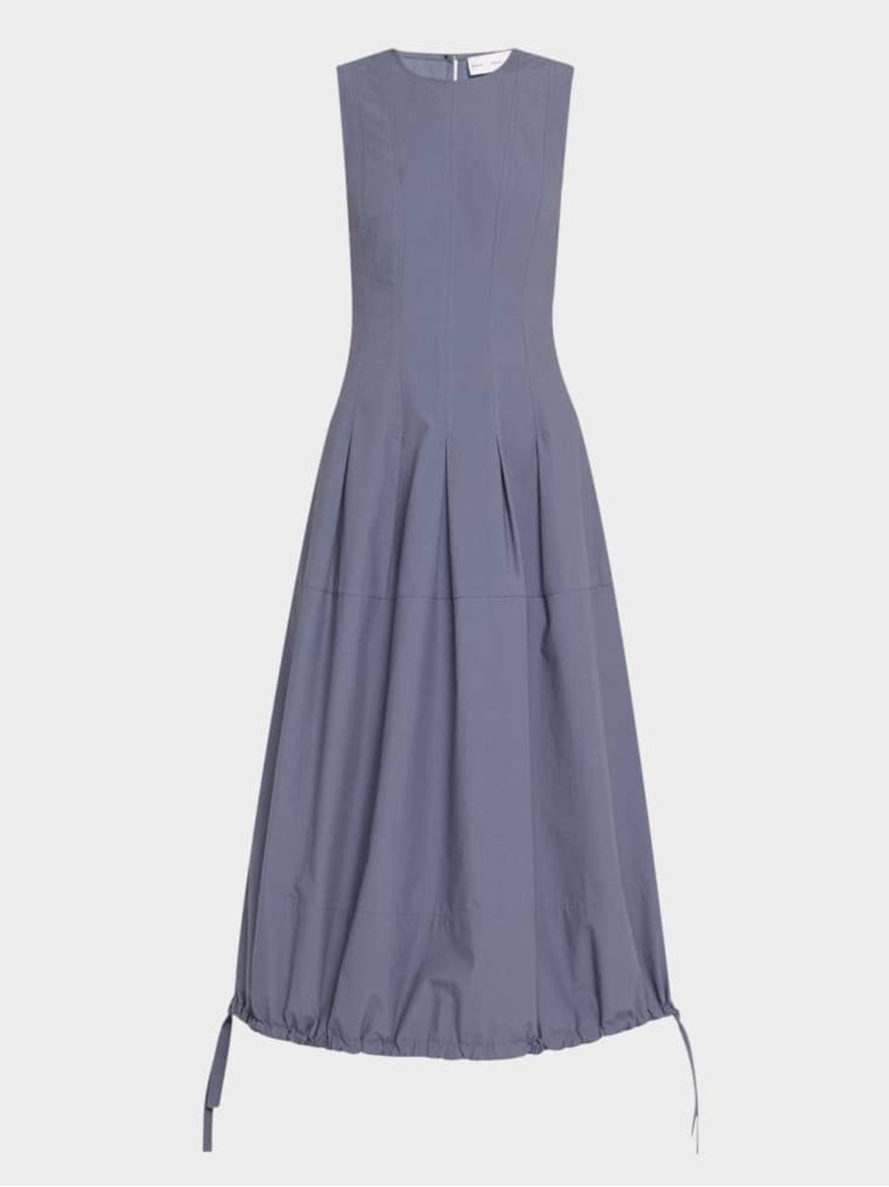 Proenza Schouler White Label Marley Drawstring Brushed Poplin Midi Dress - size - Picture 2 of 13